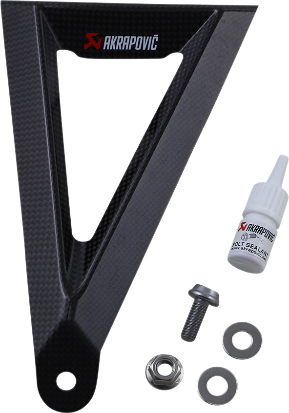 Akrapovic Carbon Fiber Muffler Bracket 2021-2025 Honda CBR10SPM CBR1000RR-R Fireblade SP