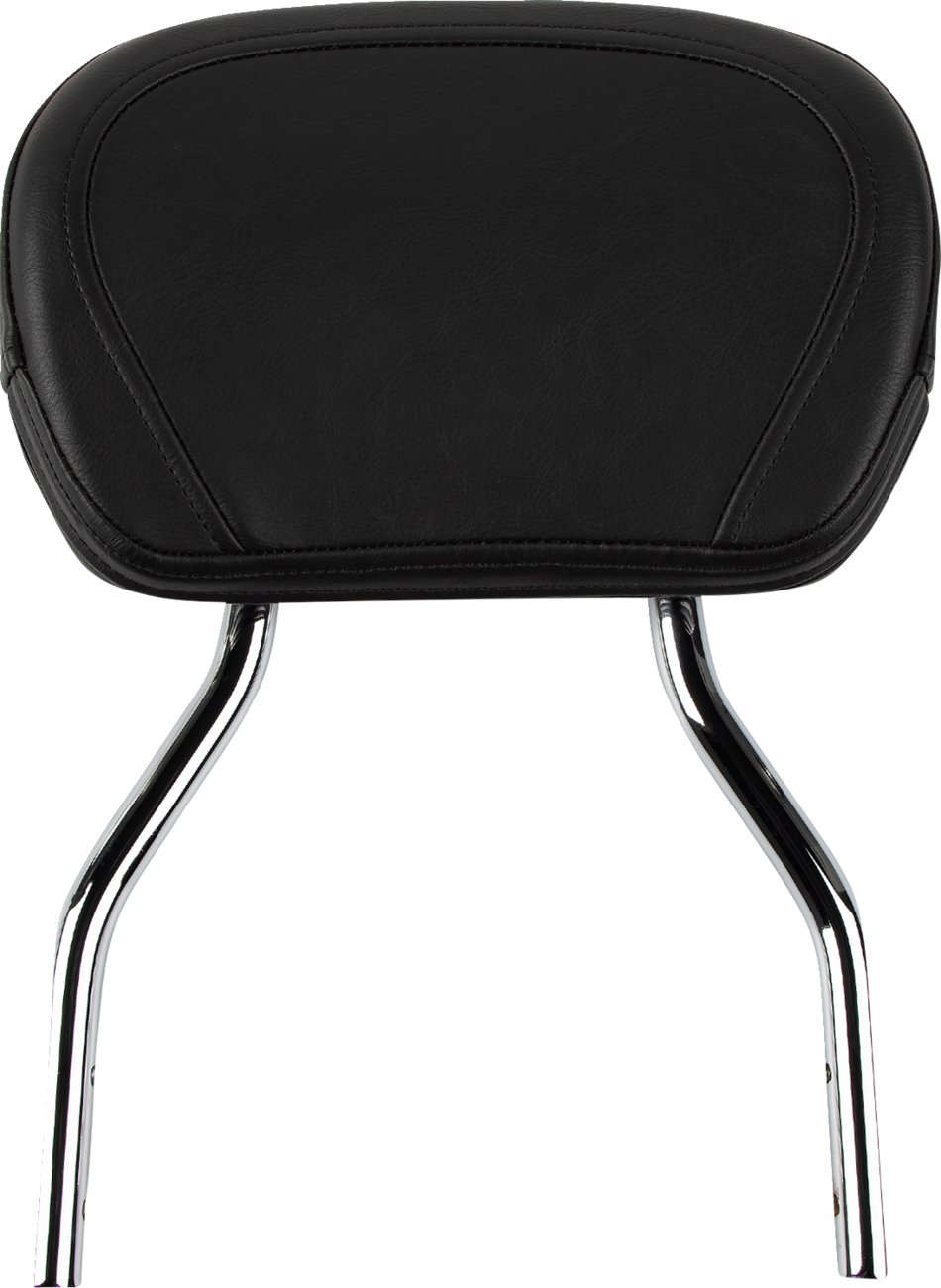 COBRA SHORT ROUND SISSY BAR W/PAD CHROME YAM V STAR 650 CLASSIC