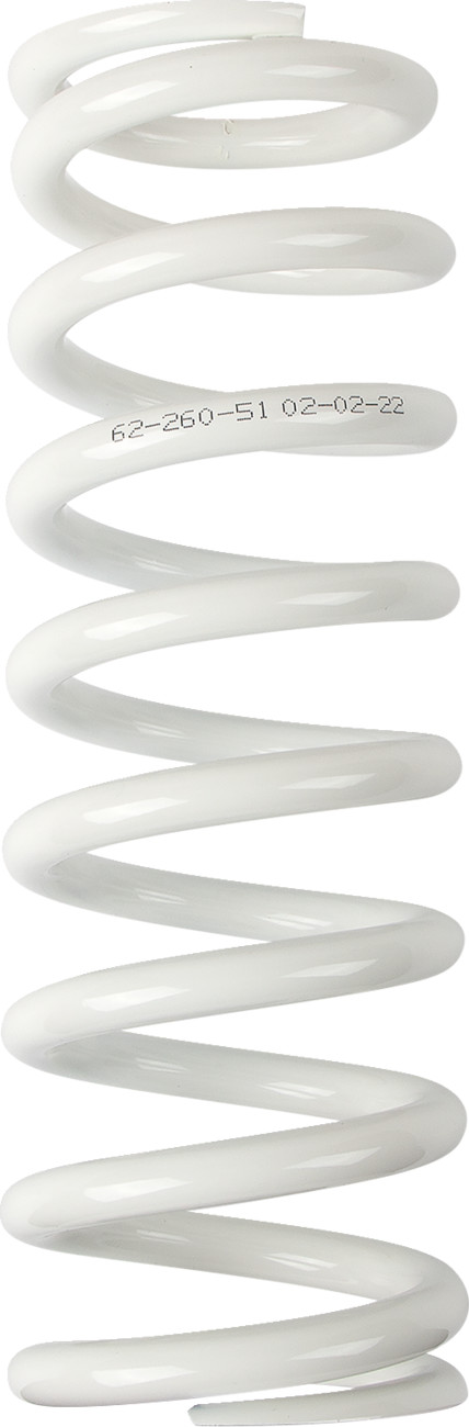 Moose offroad Shock Spring - 63 mm OD - 51 n/mm - White Husqvarna/Gas Gas/KTM