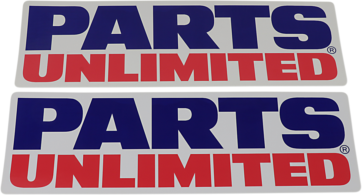 Parts Unlimited Decals