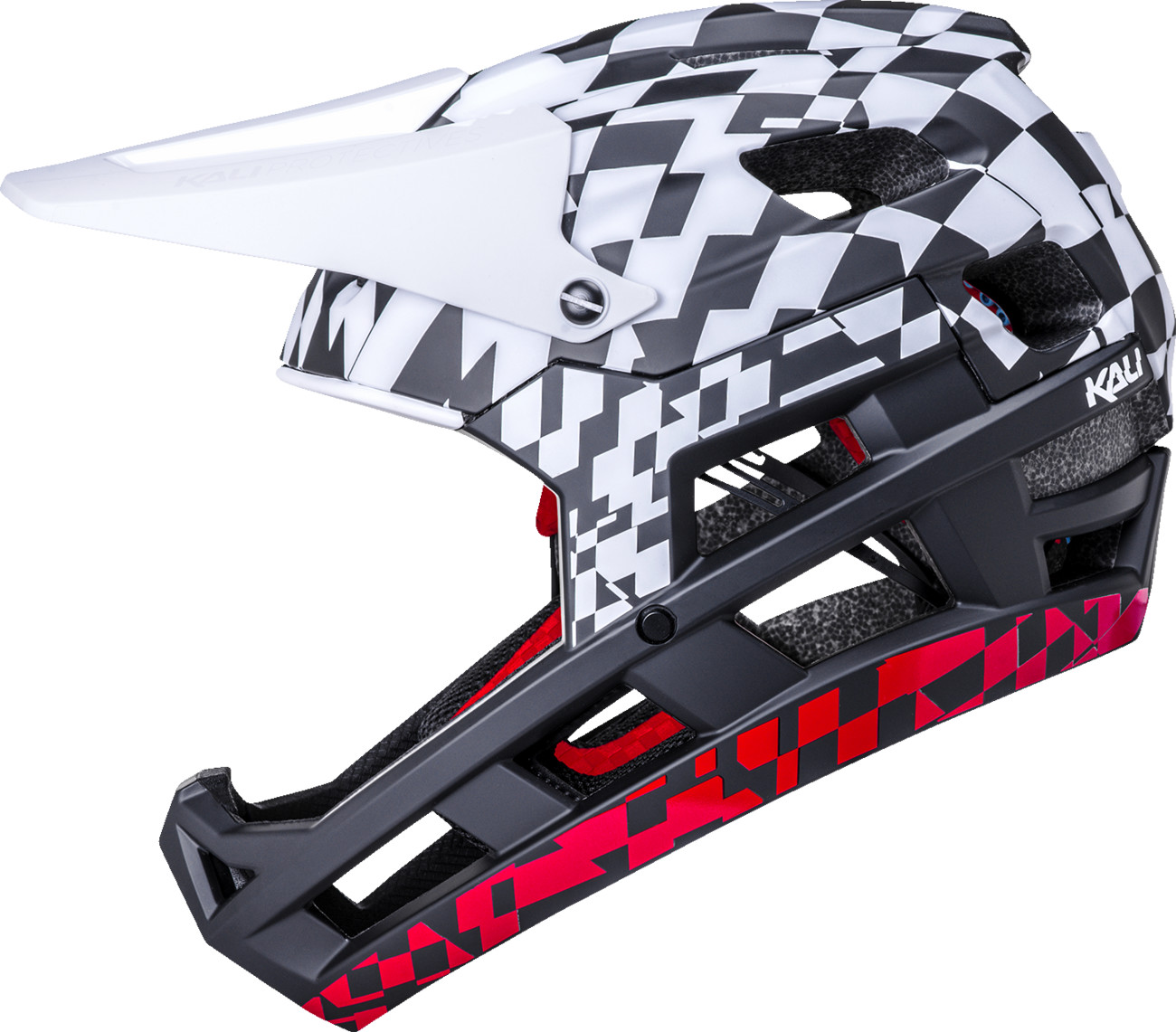 KALI DH Invader LTD Glitch Bicycle Helmet