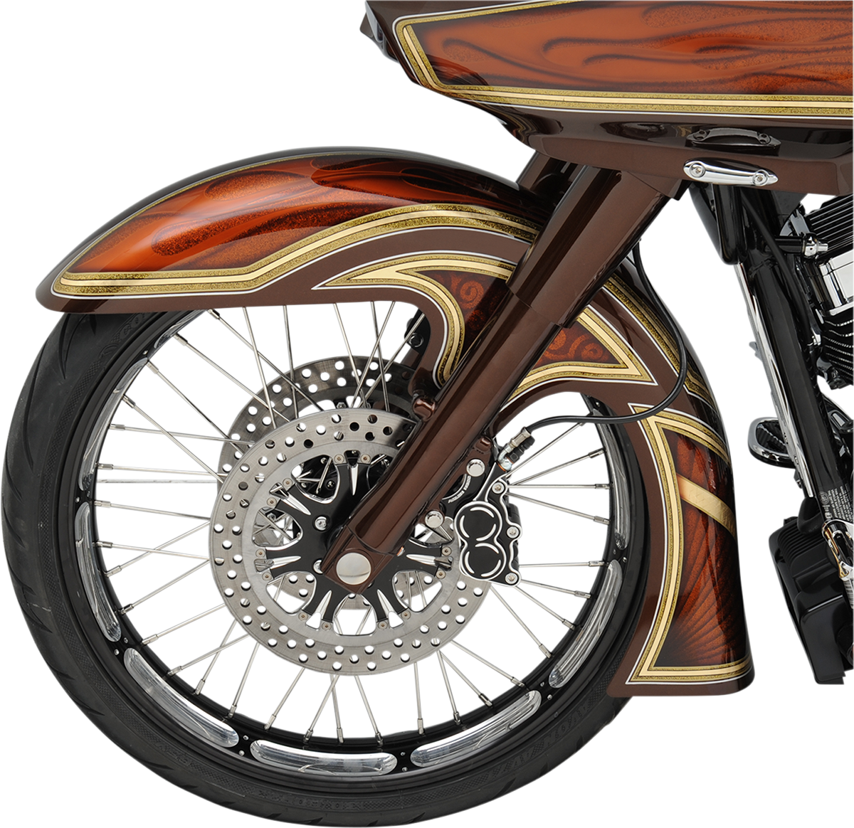 KLOCK WERKS Tire Hugger Series Front Fenders for Dressers