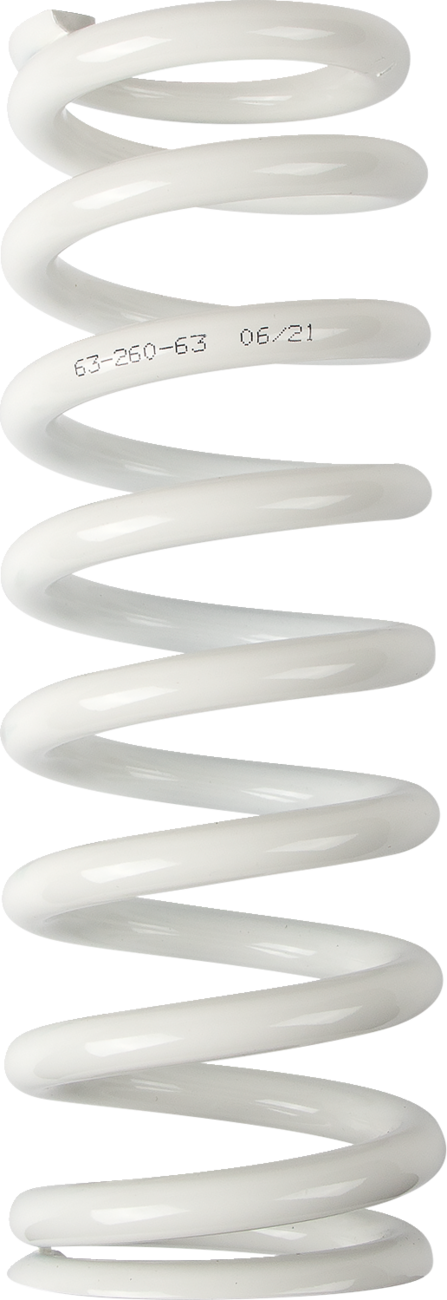 Moose offroad Shock Spring - 63 mm OD - 63 n/mm - White KTM/Gas Gas/Husqvarna