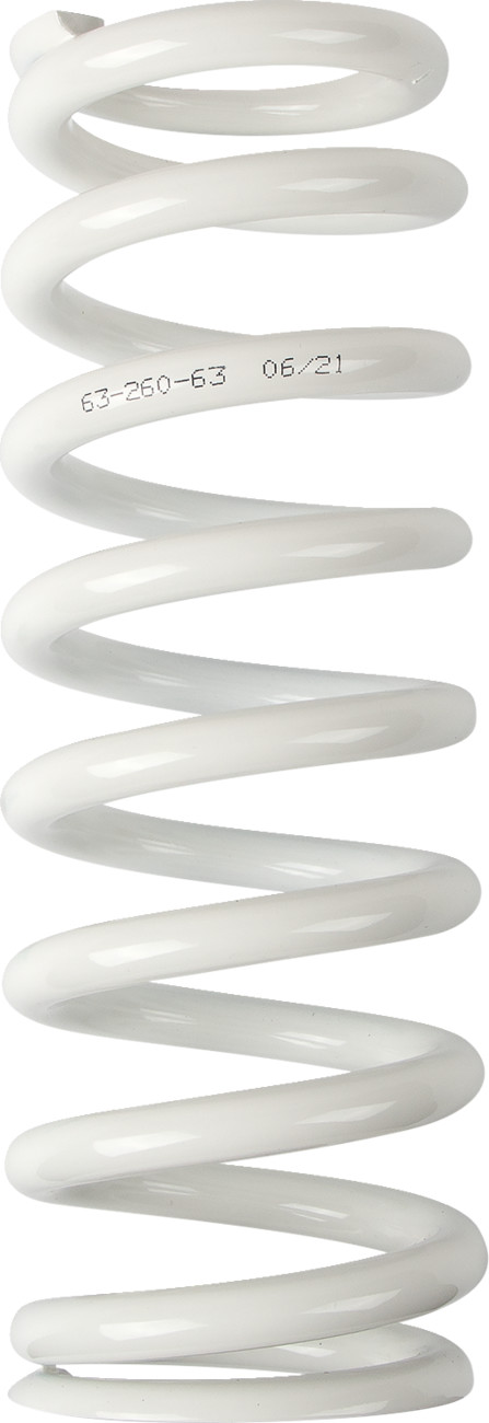 Moose offroad Shock Spring - 63 mm OD - 63 n/mm - White Husqvarna/KTM/Gas Gas