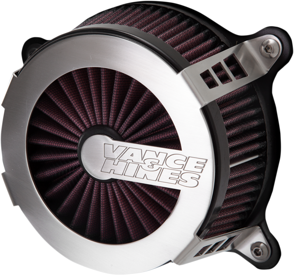 Vance & Hines V02 Cage Fighter Air Filter Kit for 0419 Harley
