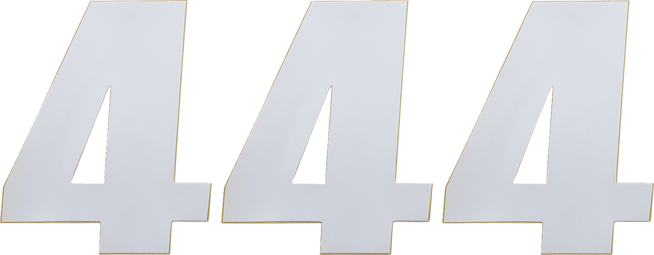 Vinyl Race Numbers