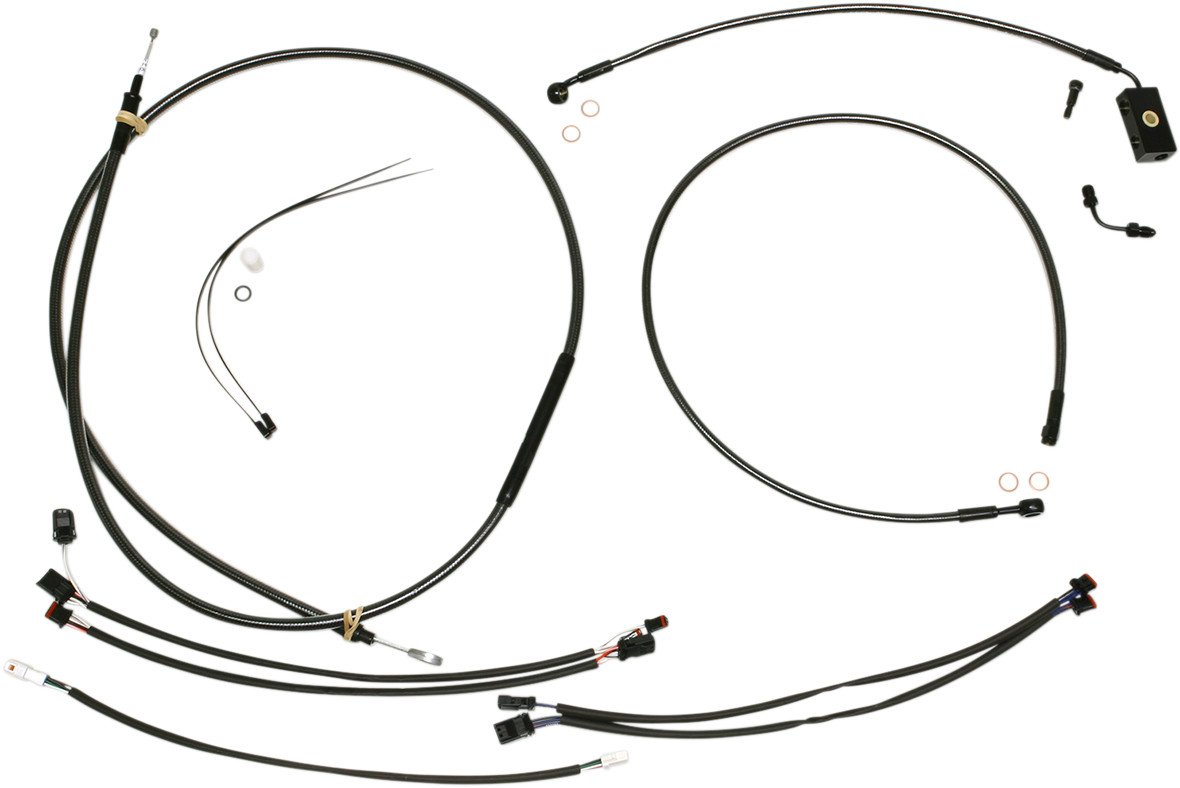 MAGNUM SHIELDING Black Pearl™ Designer Handlebar Installation Kit