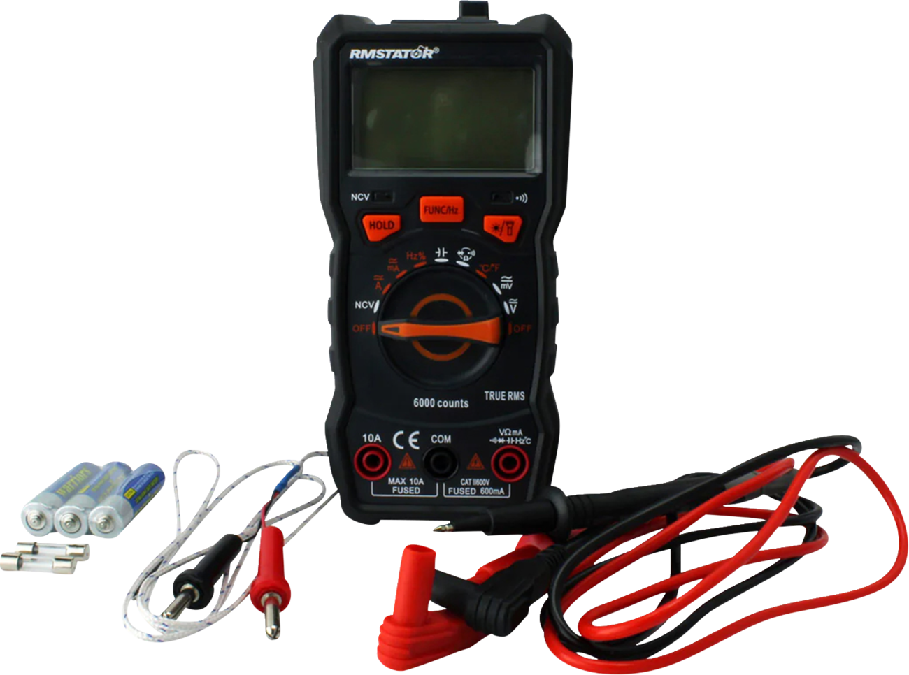 Rm stator Digital Multimeter DC/AC Voltage Resistance Diode Transistor Continuity Test