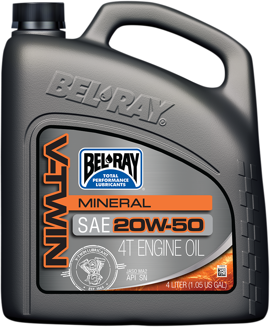 BEL-RAY V-Twin Mineral 4-Stroke Engine Oil