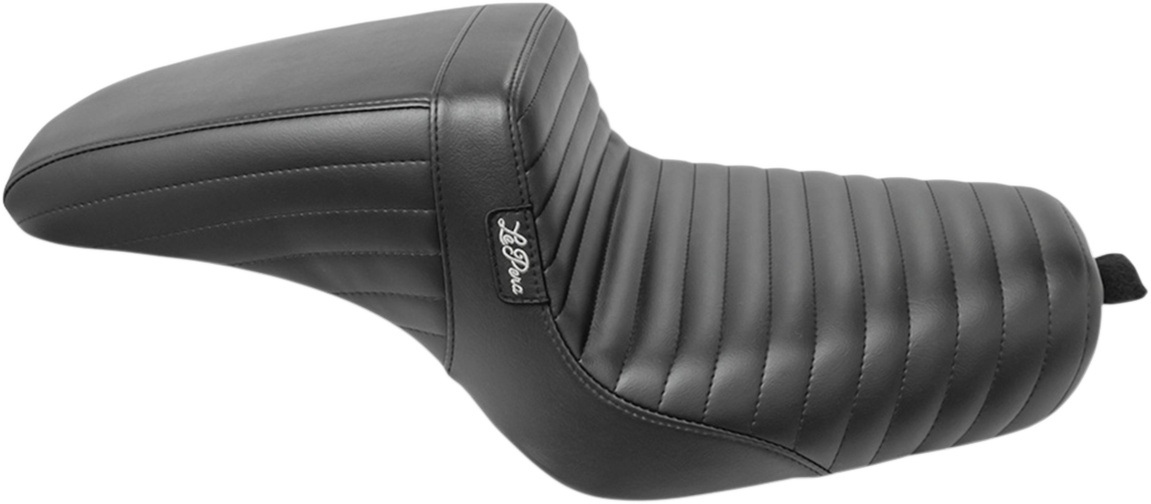 Le pera Kickflip Seat - Pleated - Black - XL '10-'22 Harley Davidson