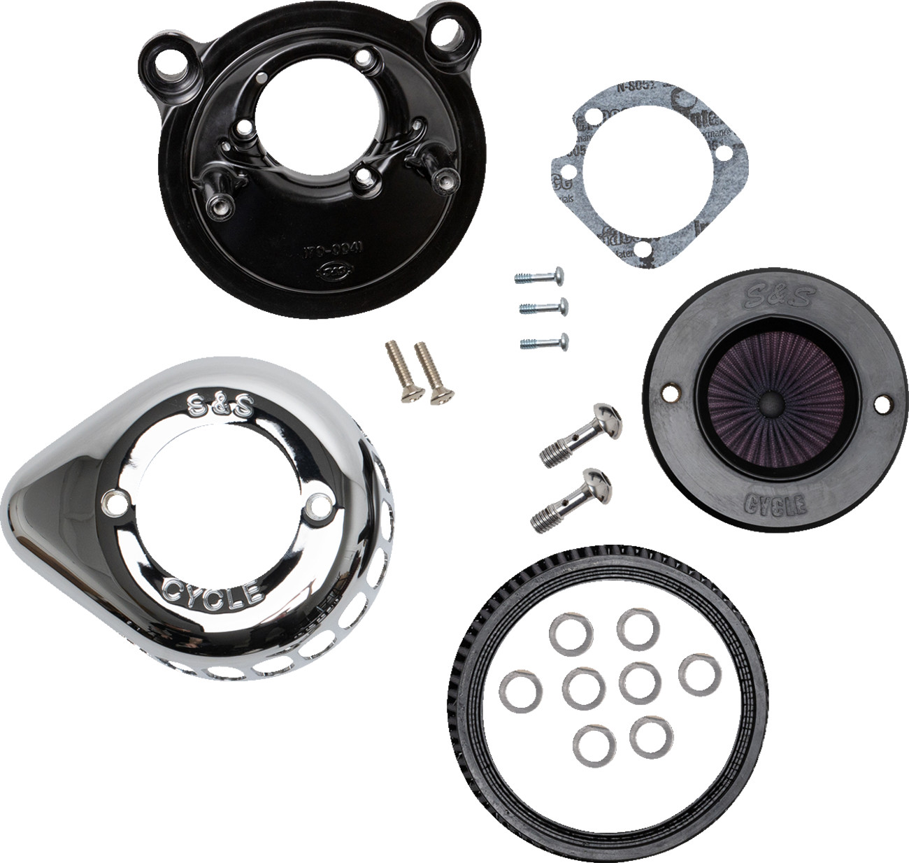 S&S CYCLE Air Stinger Stealth Air Cleaner Kit