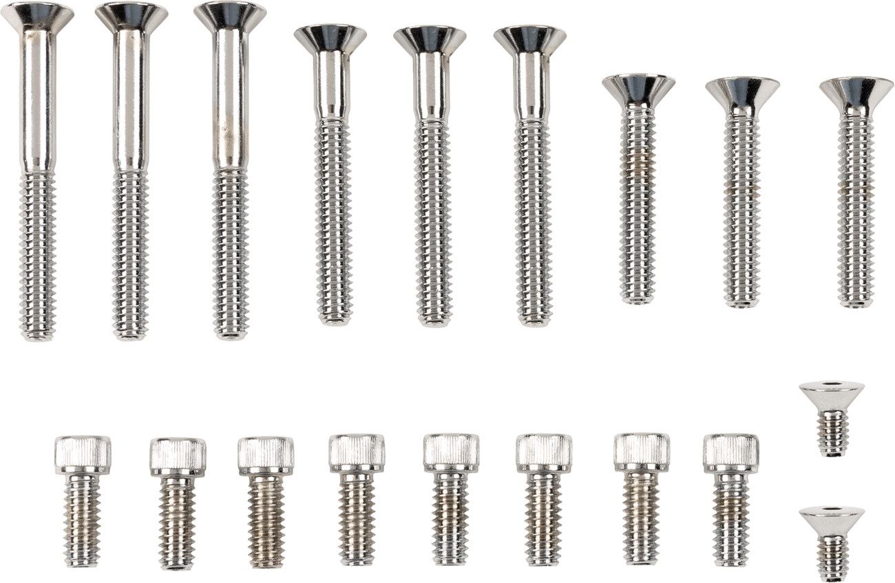 Drag Specialties Primary/Transmission Side Cover/Derby Cover Bolt Set