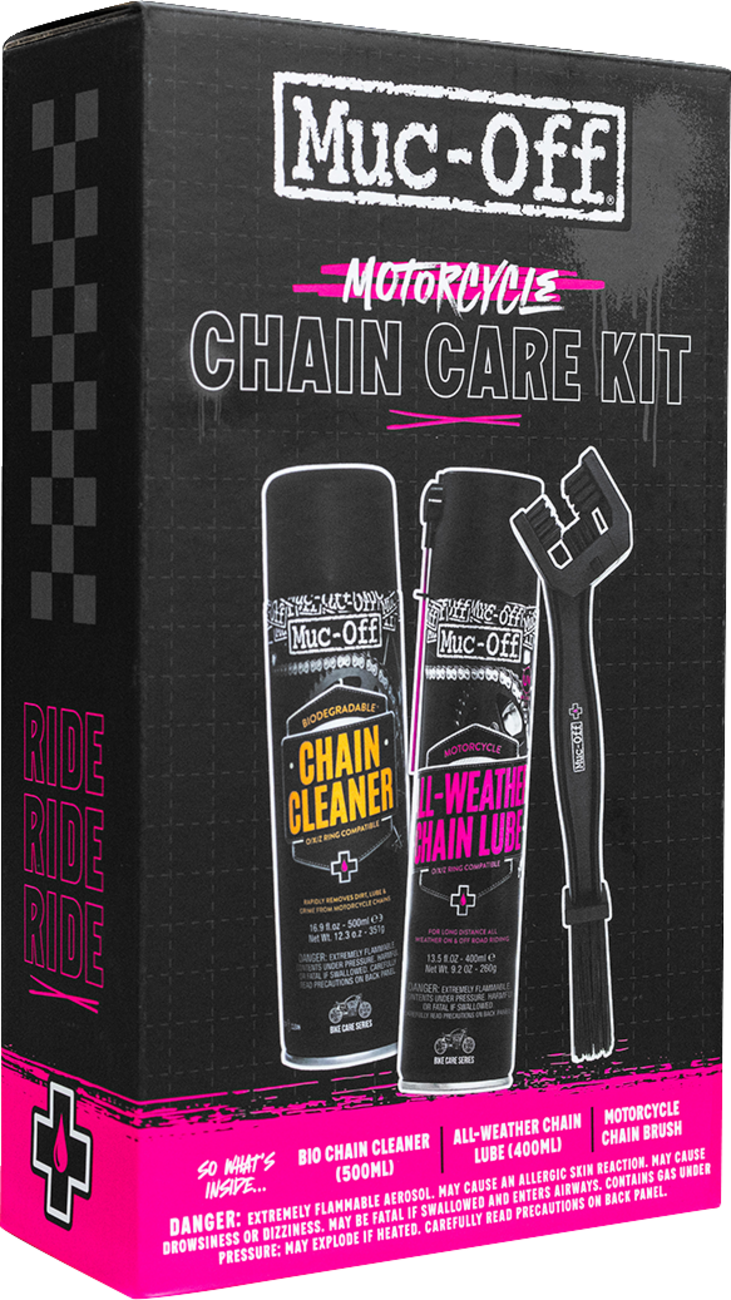 MUC-OFF USA Motorcycle Chain Care Kit