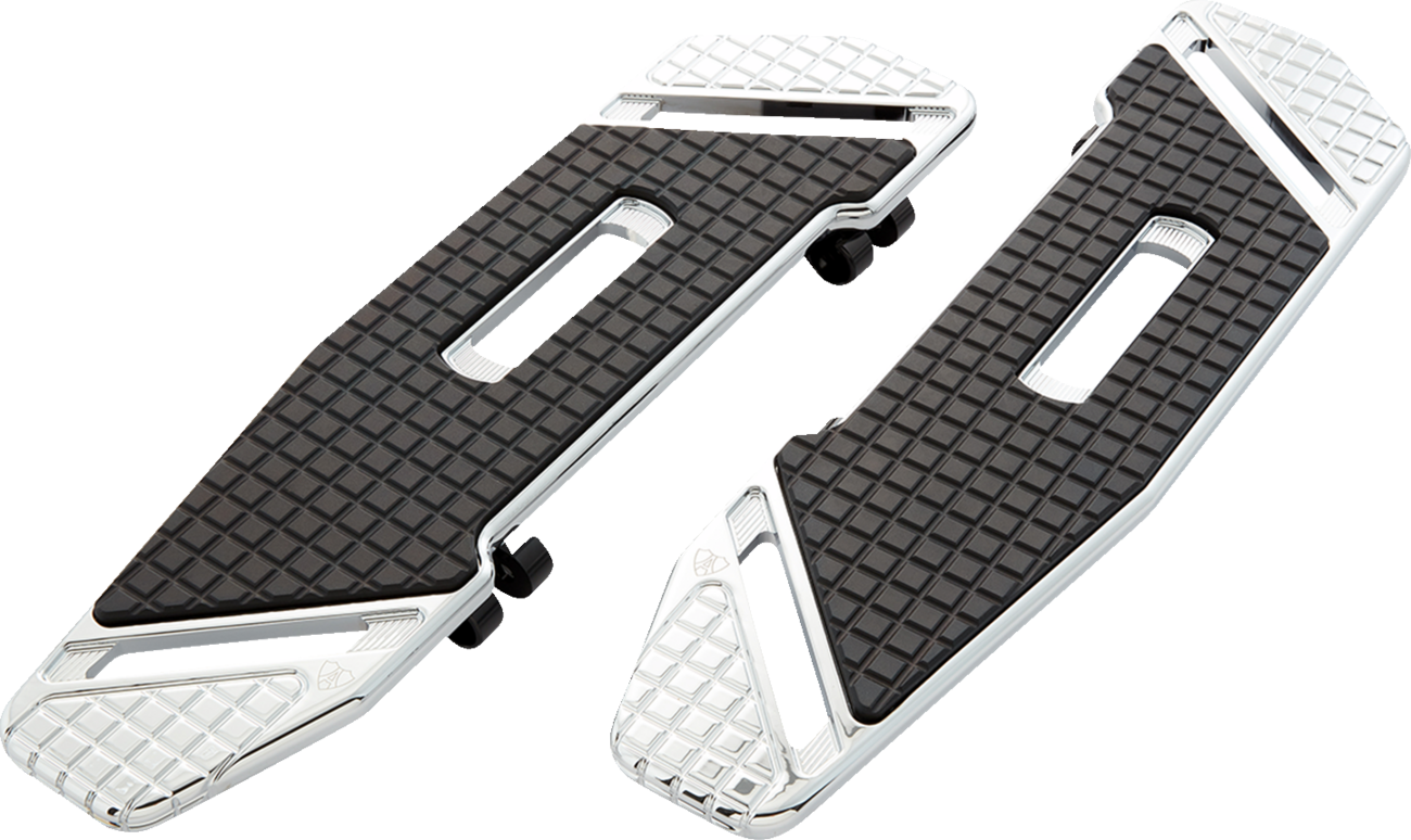 Arlen ness SpeedLiner Floorboards - Driver - Chrome Harley Davidson