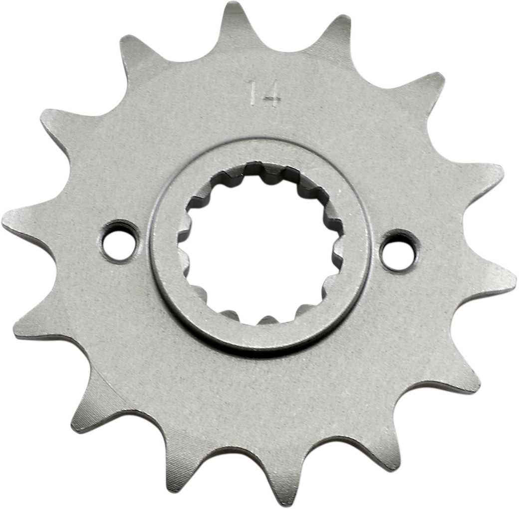 Parts unlimited Countershaft Sprocket - 14 Tooth - Kawasaki/Suzuki 14T