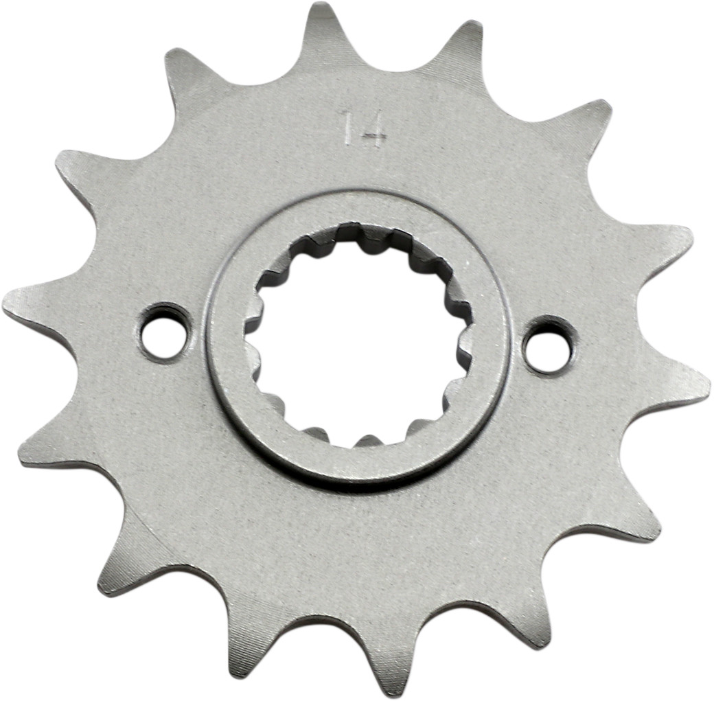 Parts unlimited Countershaft Sprocket - 14 Tooth - Kawasaki/Suzuki 14T