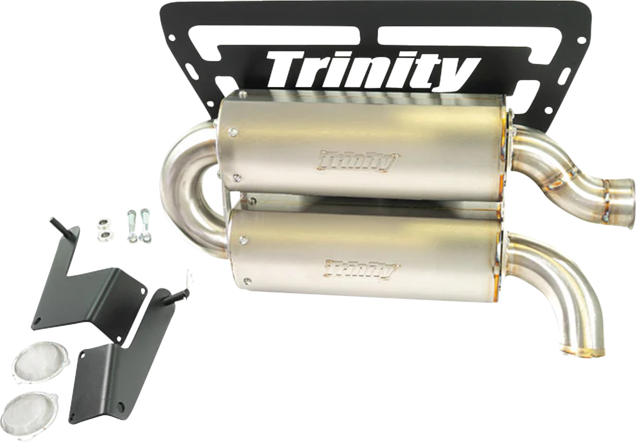 TRINITY RACING Quiet Slip-On Muffler