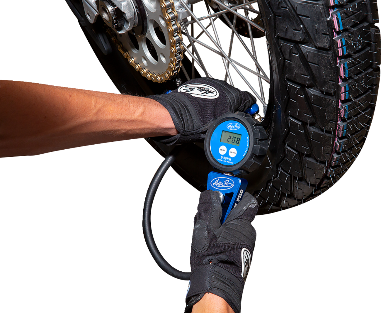 Motion Pro Digital Tire Pressure Gauge