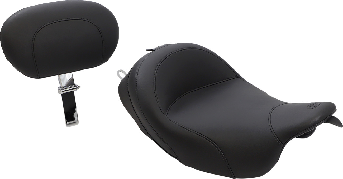 MUSTANG Wide Solo Seat with Removable Backrest