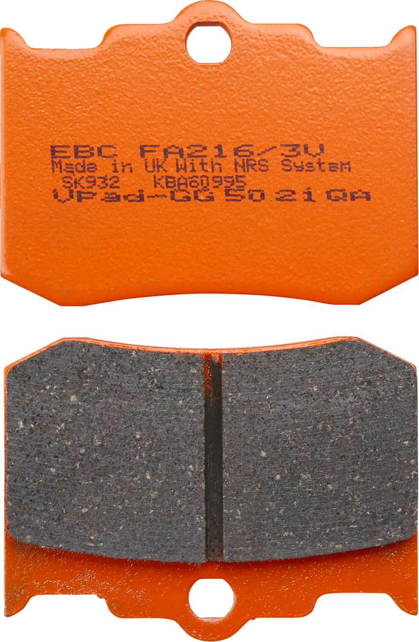 EBC Semi-Sintered "V" Brake Pads