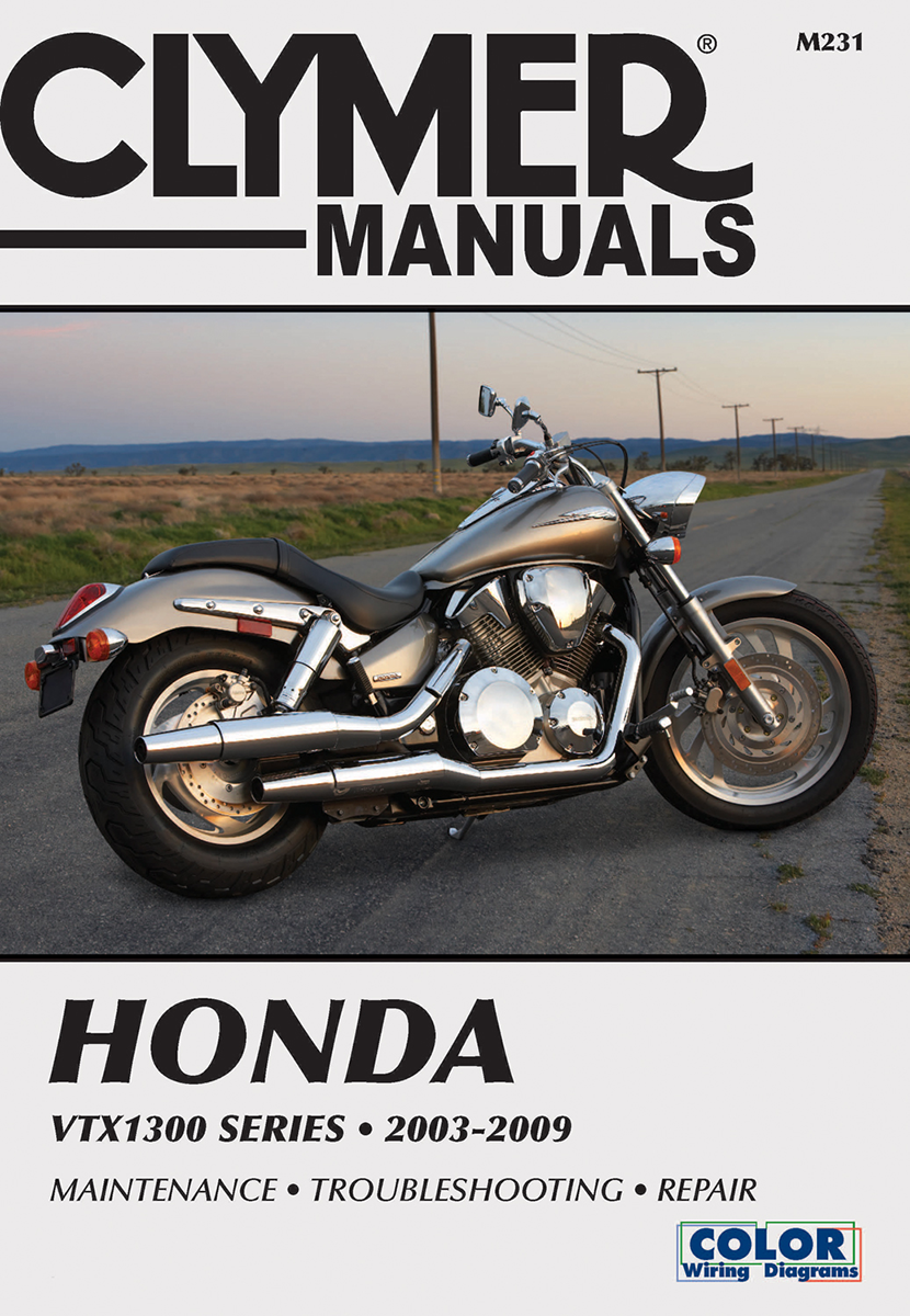 Clymer Motorcycle Repair Manual — Honda