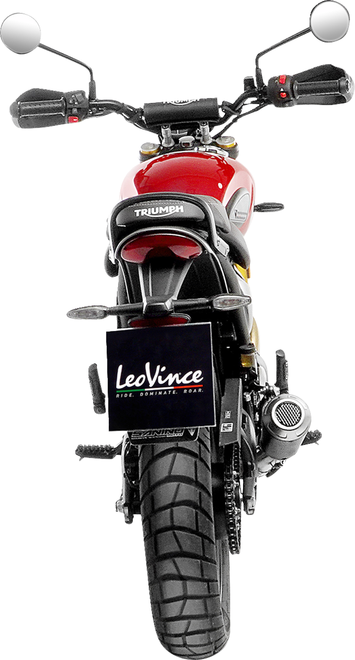 LeoVince LV-10 Slip-On Exhaust Triumph Speed 400 / Scrambler 400 X 2024