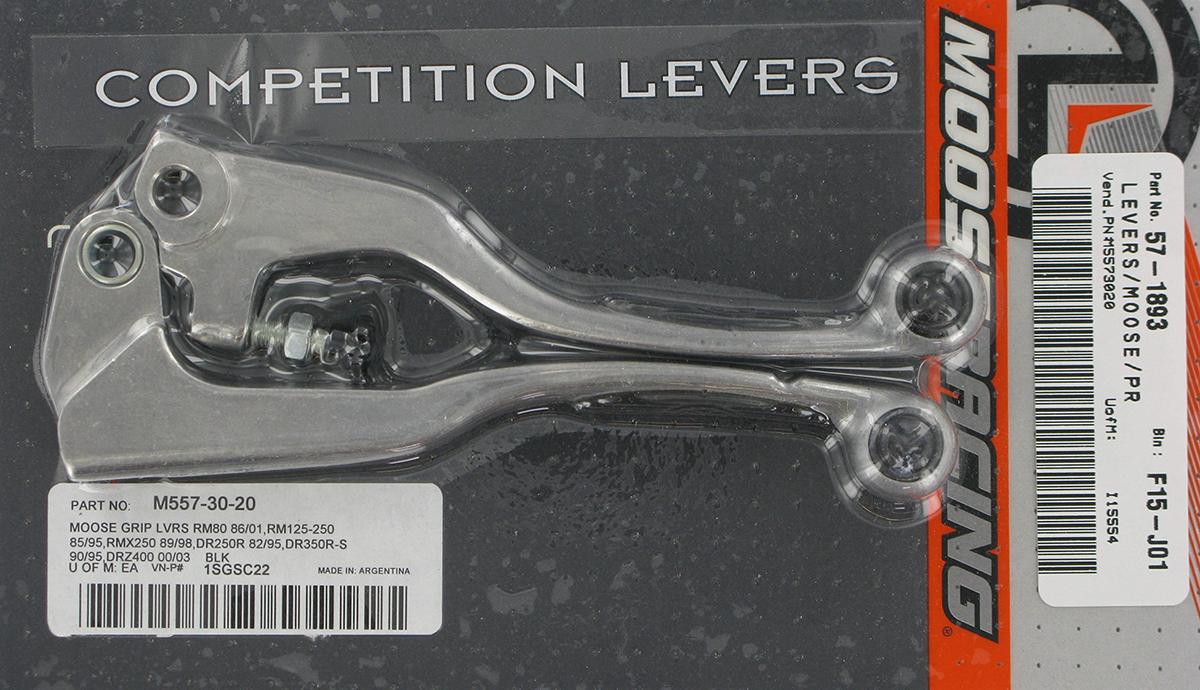 Moose Racing Competition Lever Set Kawasaki / Suzuki 80cc-350cc 1982-2025
