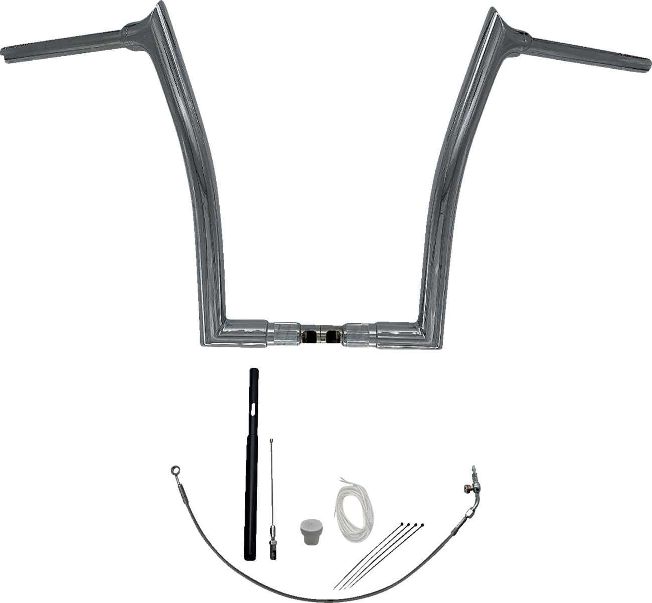 FAT BAGGERS INC. 1-1/2" EZ Install Pointed Top Handlebar Kit