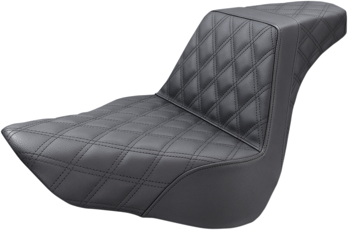 SADDLEMEN Step-Up Seat — Lattice Stitched