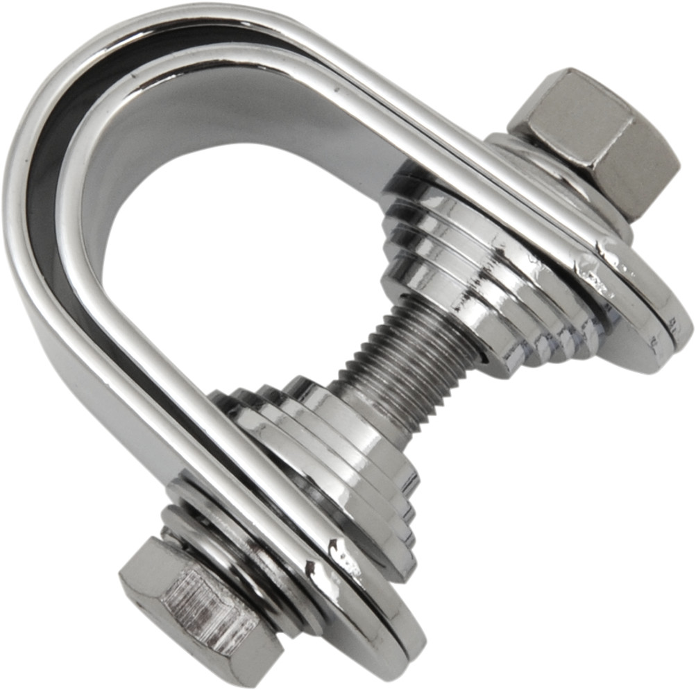 Drag Specialties Clamp Assembly for Mini Speedometer/Tachometer