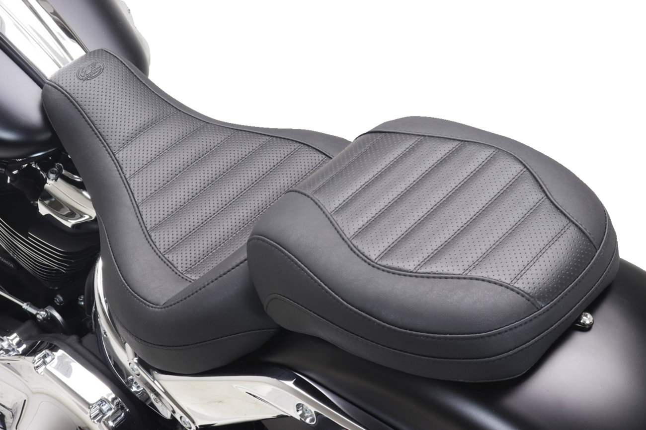 Mustang Passenger Touring Seat - Tuck-n-Roll - FXBR '23-'25 2023-2025 Harley Davidson FXBR Breakout 117