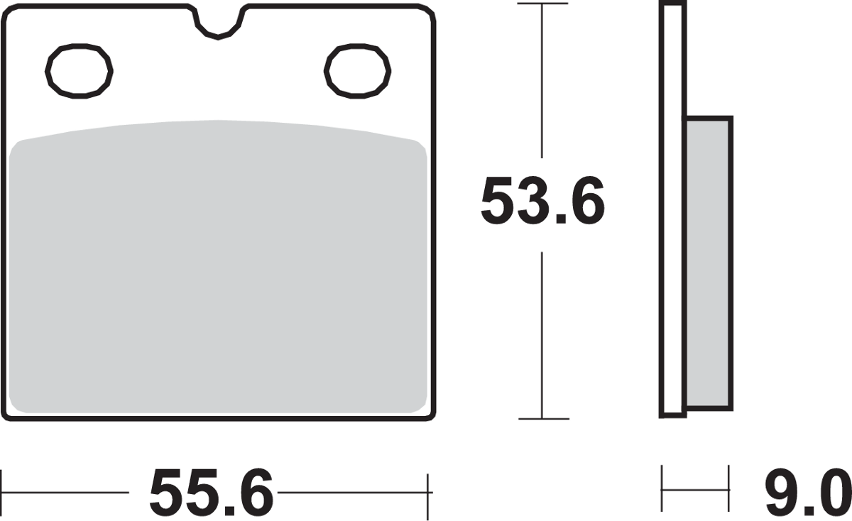 SBS HF Ceramic Rear Brake Pads 506HF