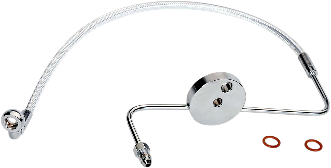 Magnum shielding Brake Line - Sterling Chromite II Harley Davidson