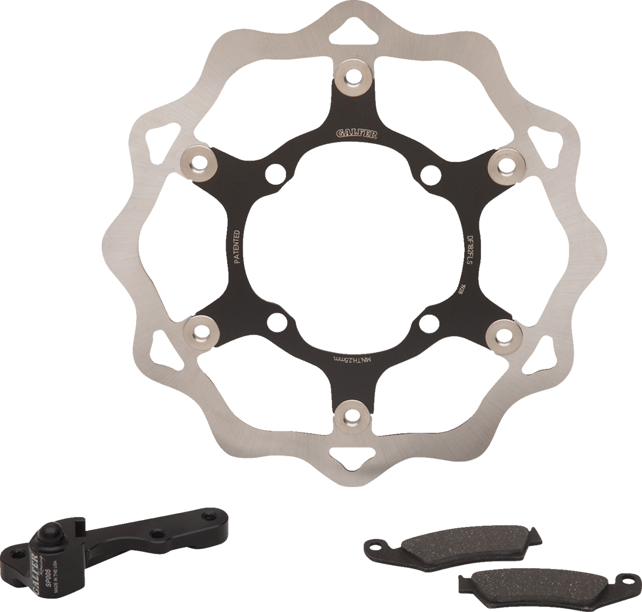 Galfer Oversized Floating Wave Rotor Kit KITOS7