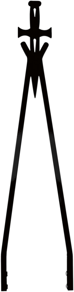 CYCLE VISIONS Daggertude Styled Sissy Bar Sticks