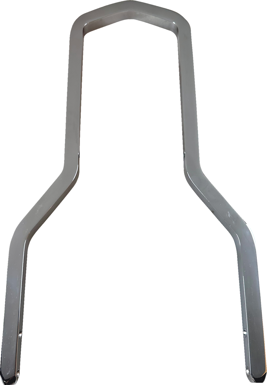 Drag specialties Square Sissy Bar - Chrome - 10.14" H x 8.75" W Harley Davidson