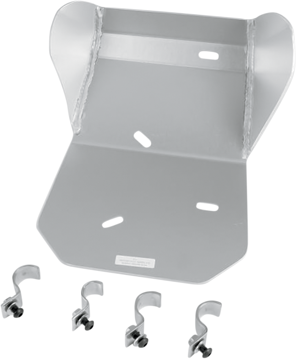 Moose offroad Skid Plate - Silver - Honda - XR400R