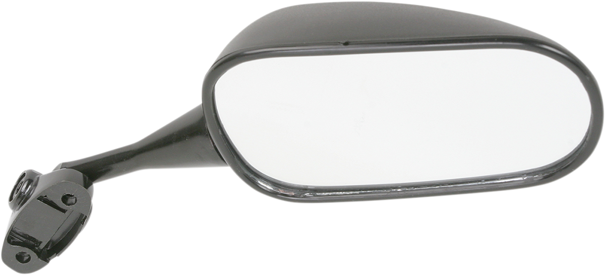 Parts unlimited Mirror - Side View - Rectangle - Black - Right Honda