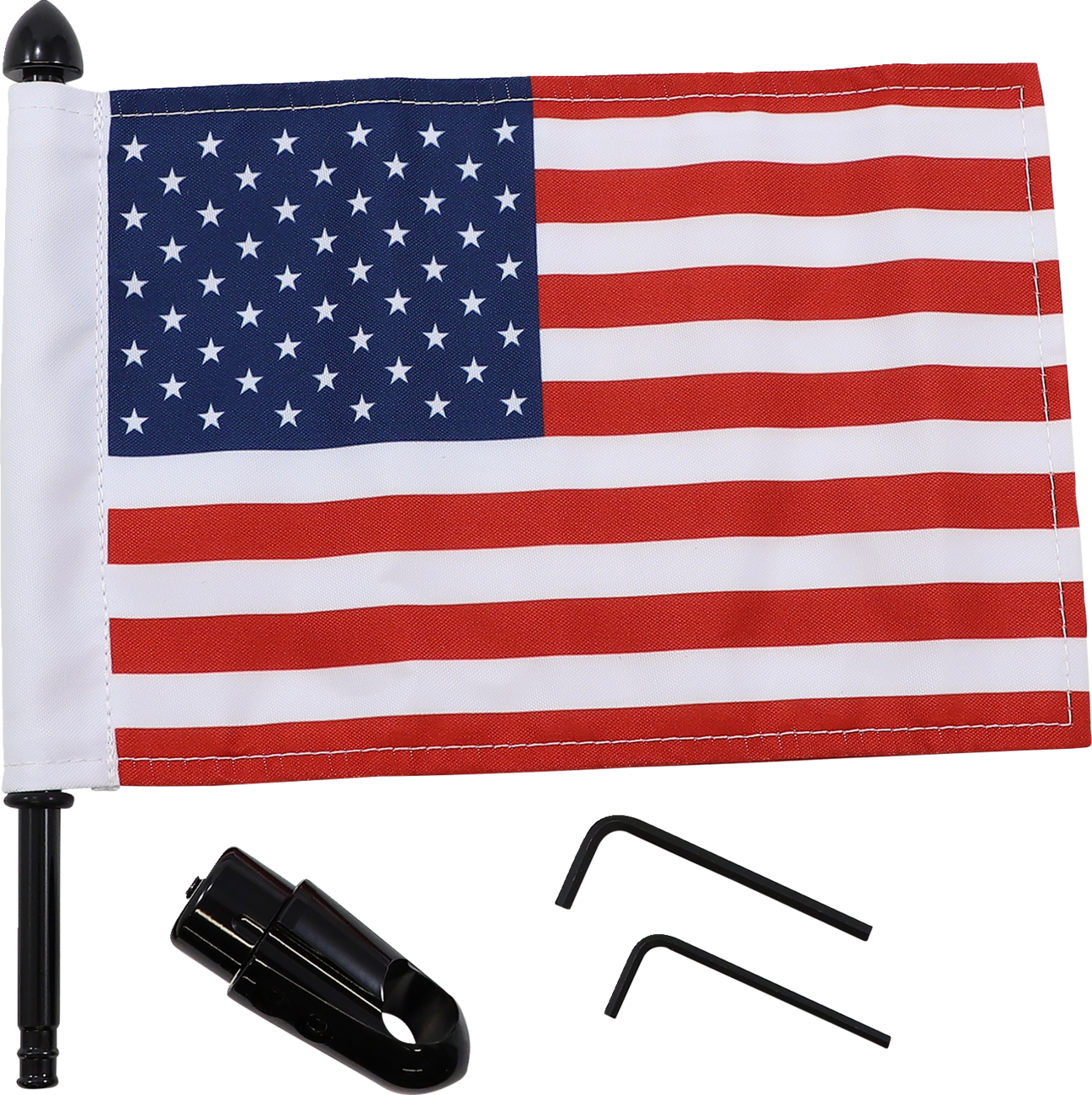 Flag Mount With American Flag