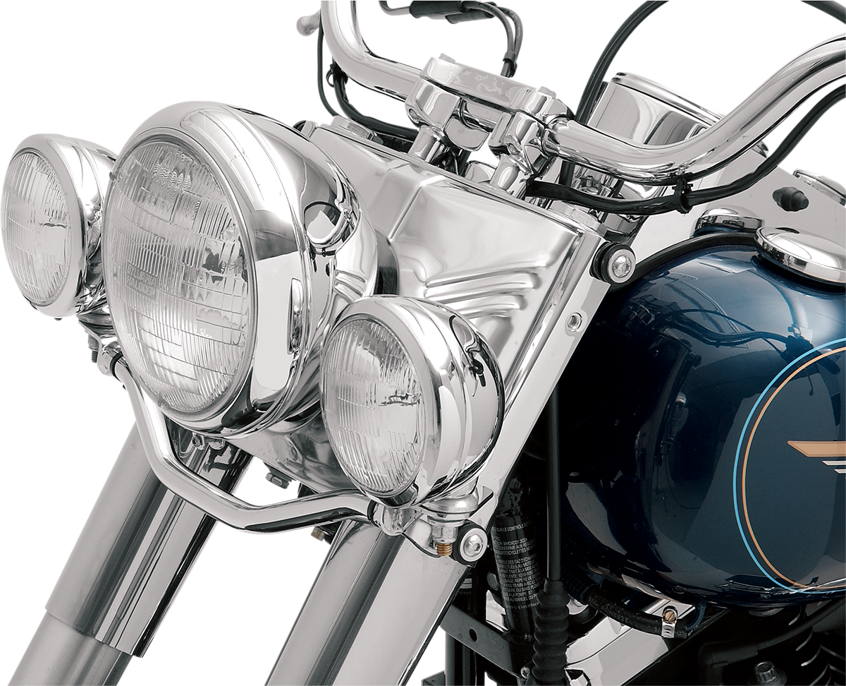 Drag specialties Spotlight Mount - Chrome - '86-'99 FLST Harley Davidson