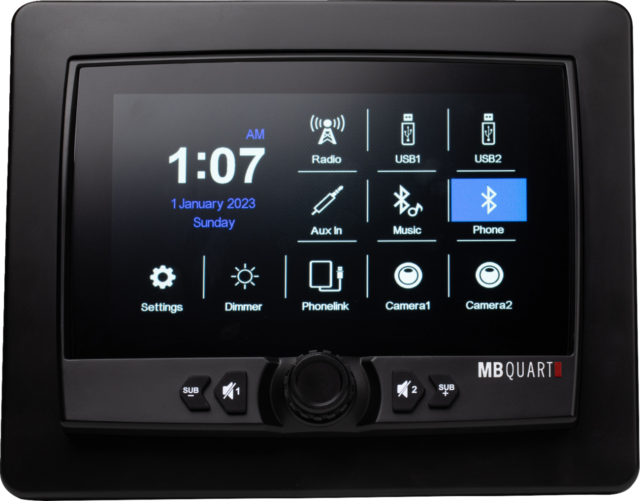 MB QUART Touchscreen Radio