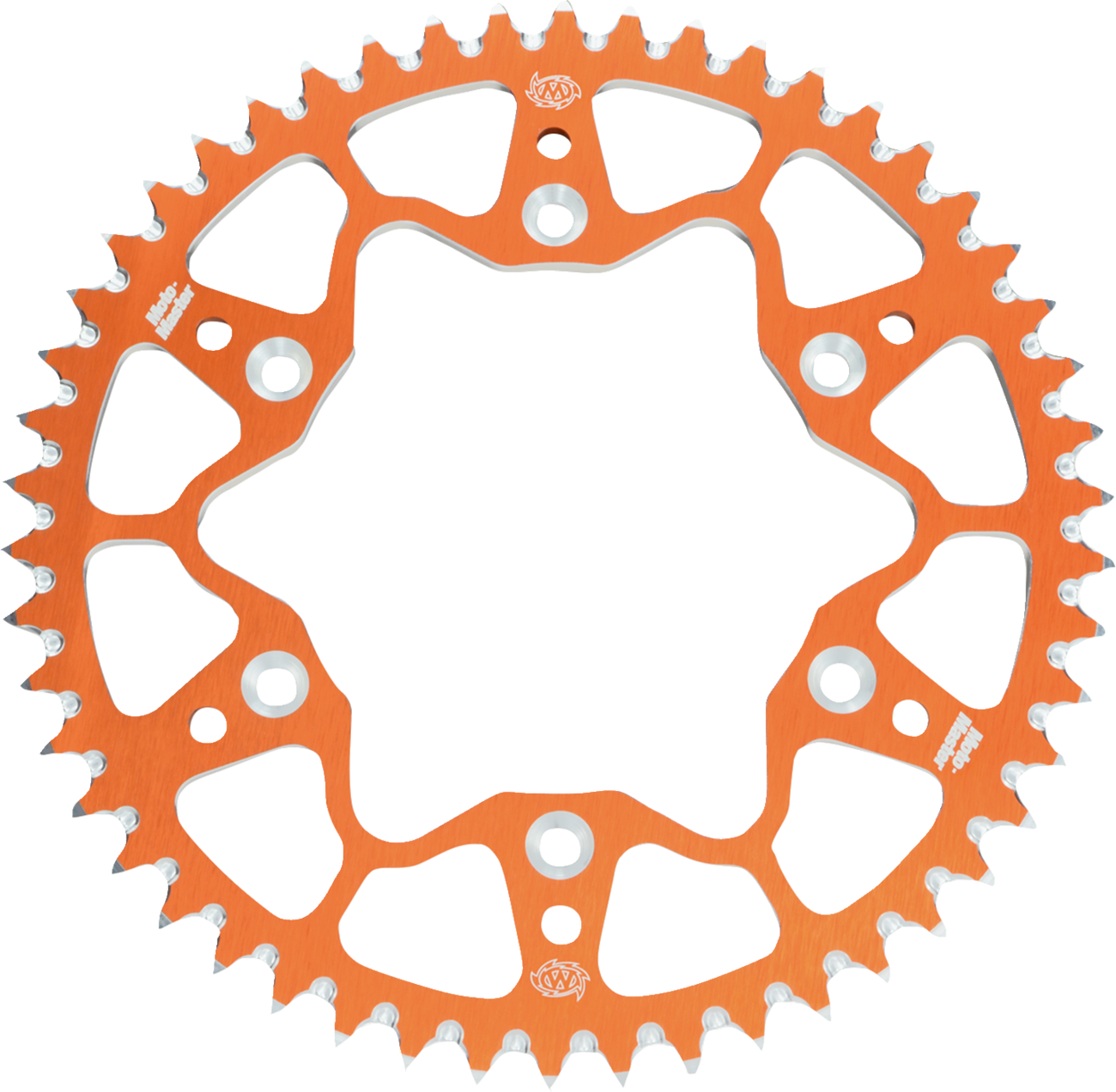 Moto-master 7075 Aluminum Rear Sprocket - 50 Tooth - Orange Gas Gas/Husqvarna/KTM/Husaberg/Triumph 50T