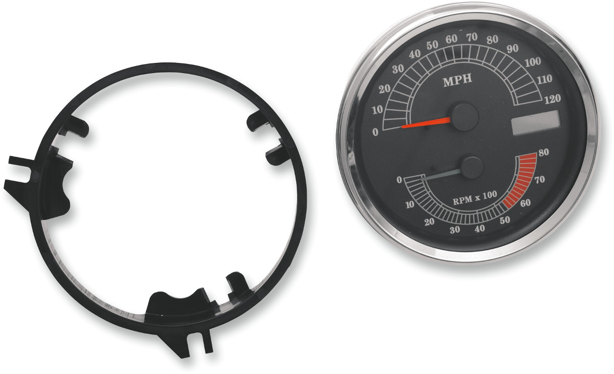 Drag Specialties Electric Speedometer/Tachometer