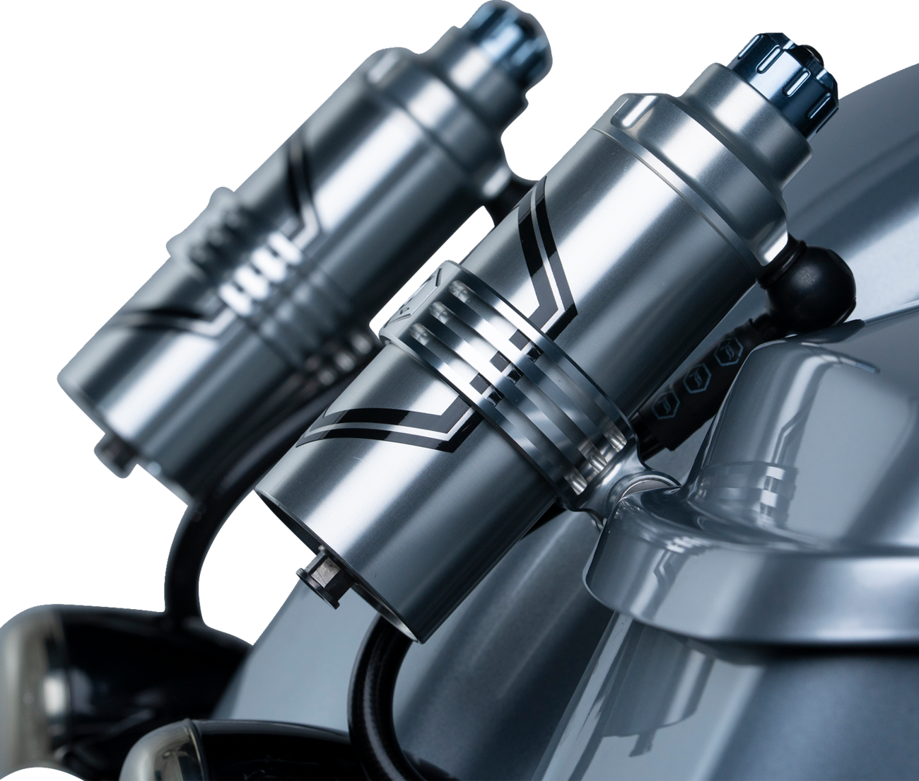Legend Suspension REVO ARC External Reservoir Mount For Harley Touring 2014-2023