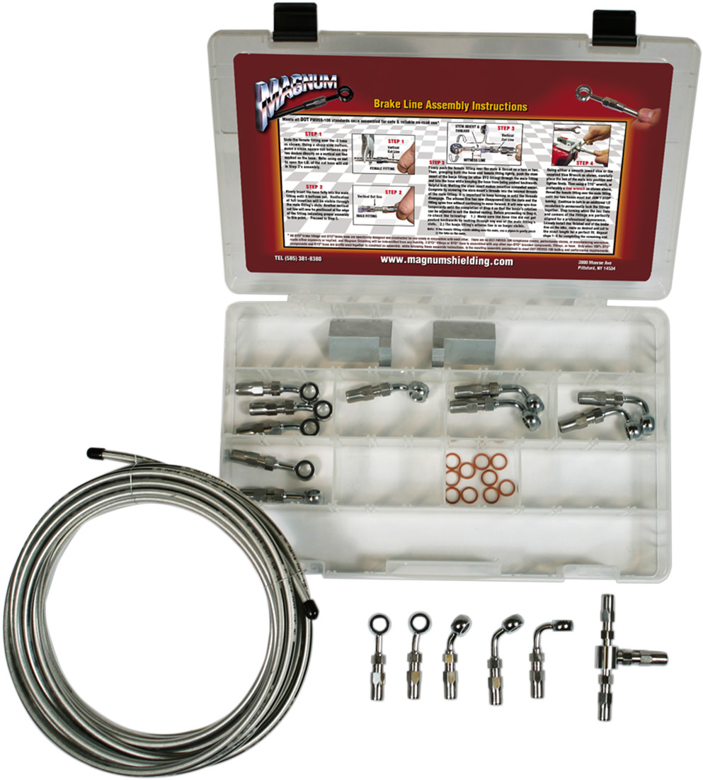 MAGNUM SHIELDING BYO® Build-Your-Own Brake Line Builder Kit