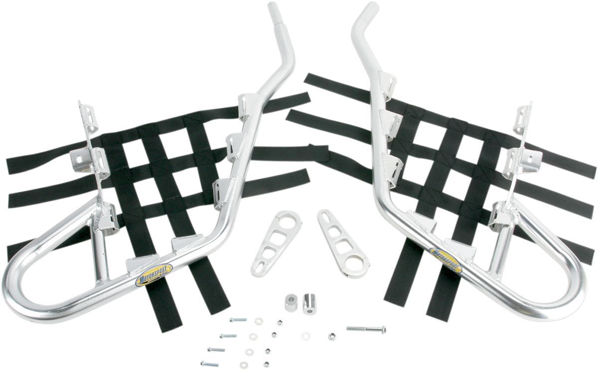 Motorsport products Nerf Bars - DS 650 - Silver 2002-2005 Can-Am DS 650