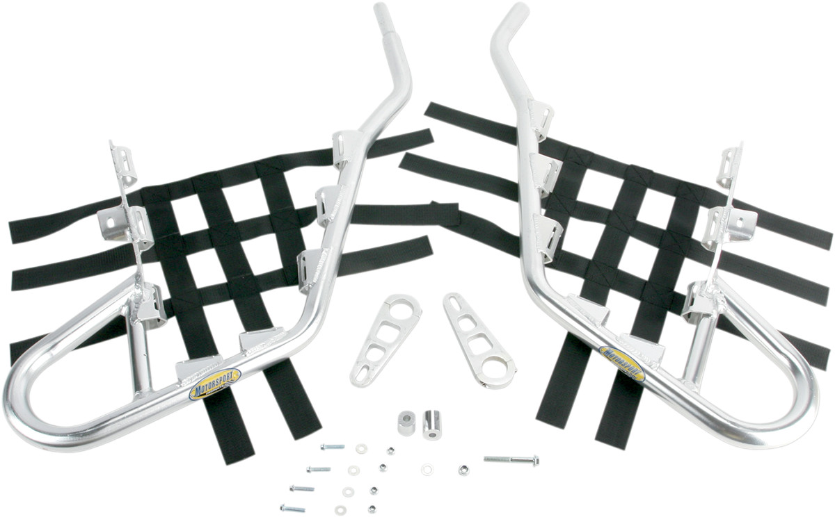 Motorsport products Nerf Bars - DS 650 - Silver 2002-2005 Can-Am DS 650