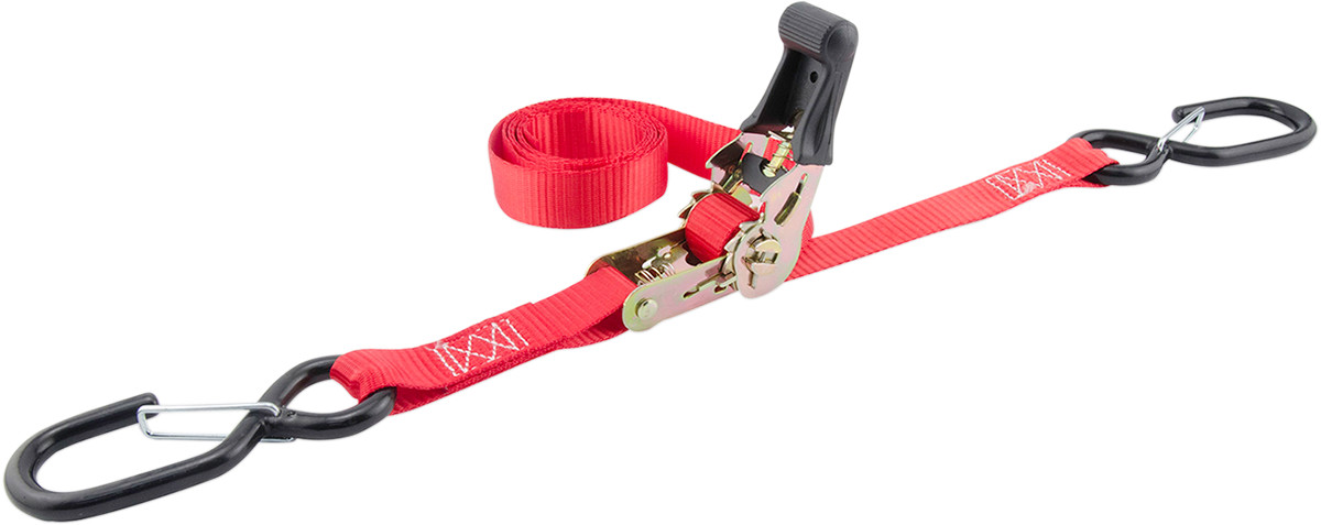 ERICKSON 1" X 6' Soft-Grip Ratchet Strap 2-Pack