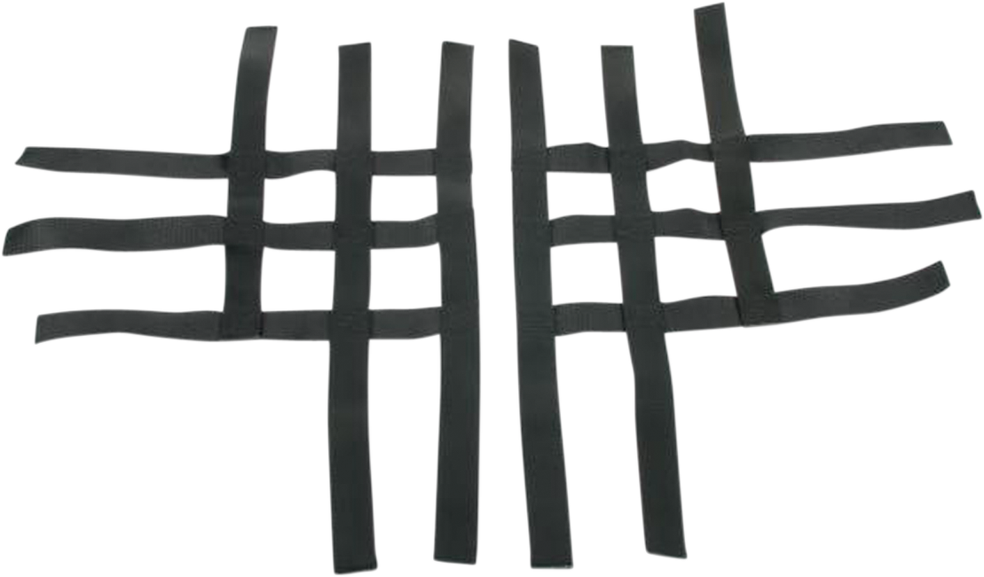 Motorsport products Nerf Bar Net - Black - Polaris/Suzuki/Yamaha