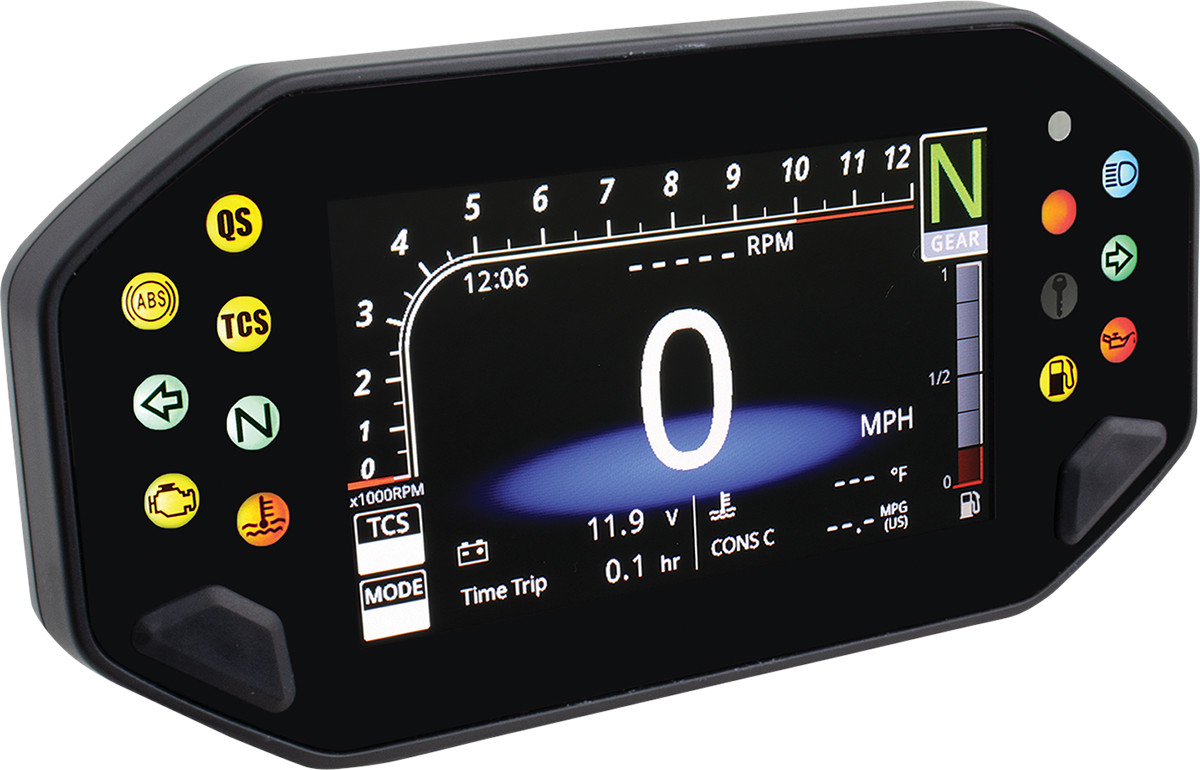 Koso RX-4 Multi-Function Display Yamaha MT-07 / MT-09 / XSR700 / XSR900